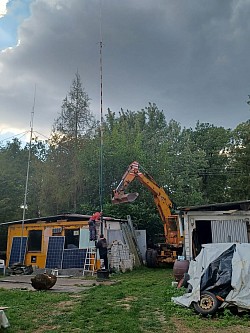 Ja Simon  und  Ronny beim Helfen