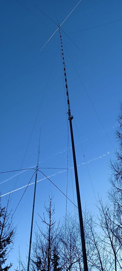 Man kann die Antennen  Sehen wenn man weis wo es ist